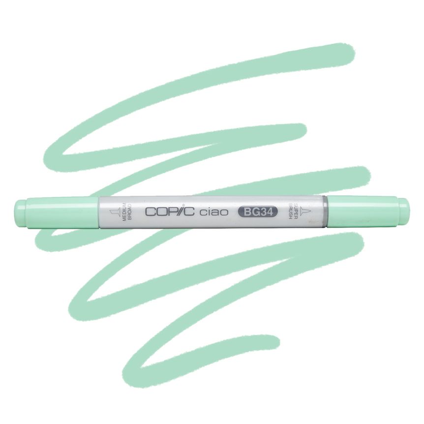 Copic marker ciao BG34 horizon green