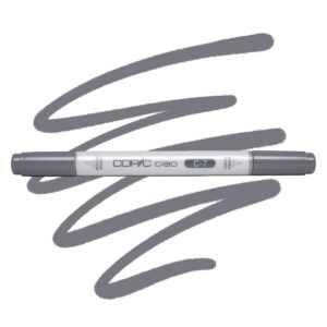 Copic marker ciao C7 cool gray no. 7