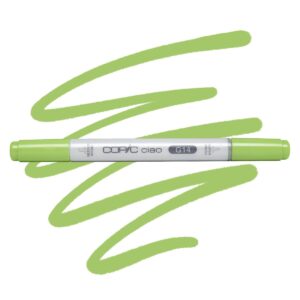 Copic marker ciao G14 apple green