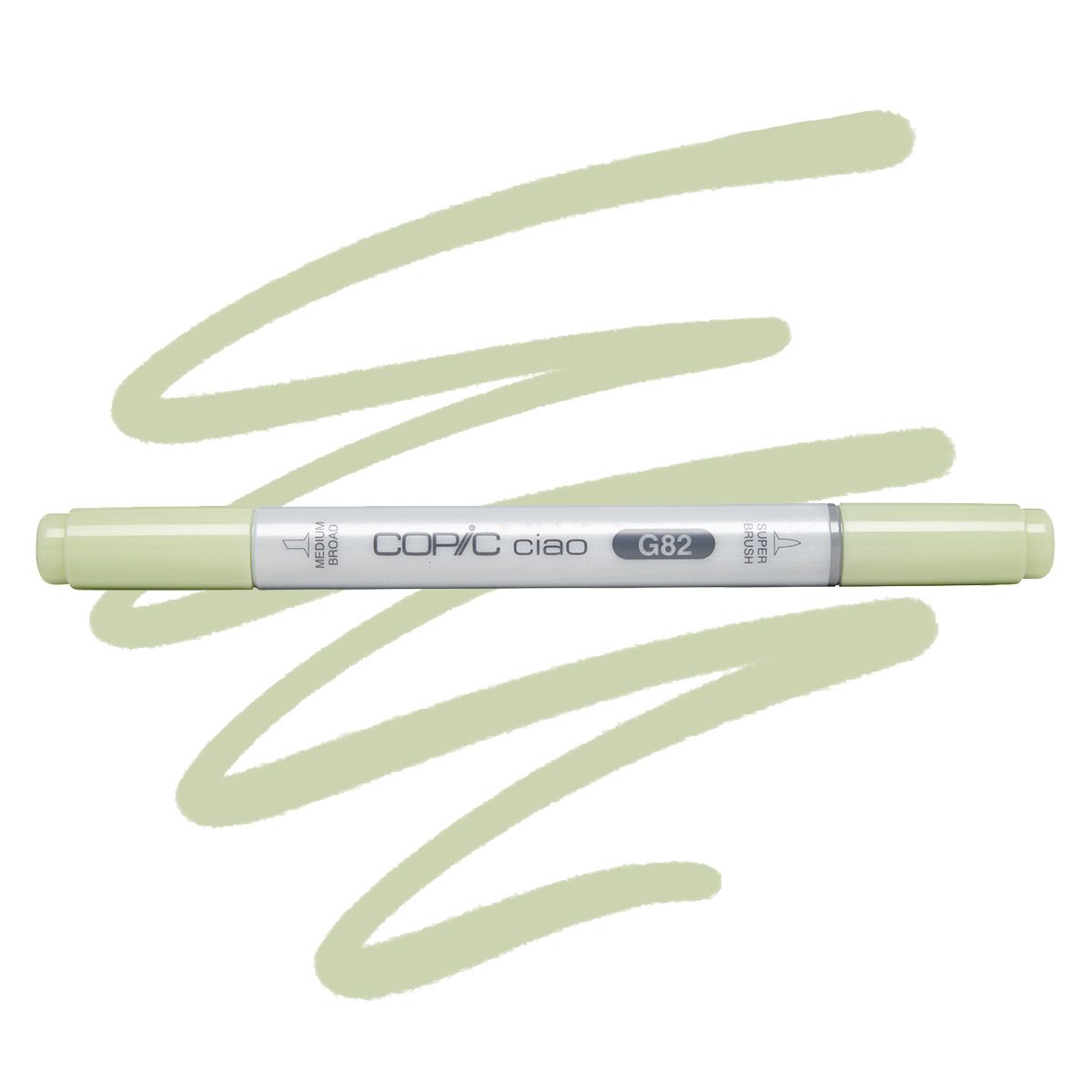 Copic marker ciao G82 spring dim green