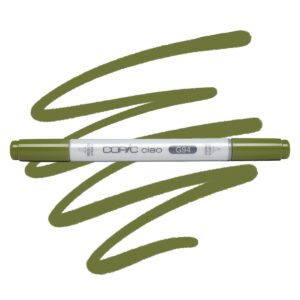 Copic marker ciao G94 grayish olive