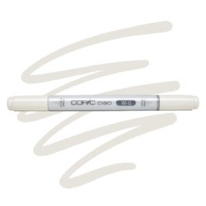 Copic marker ciao W0 warm gray no. 0