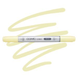 Copic marker ciao Y11 pale yellow