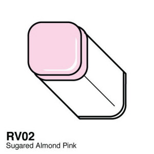 Copic marker RV02 sugared almond pink