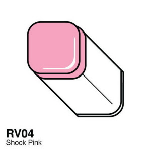 Copic marker RV04 shock pink