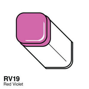 Copic marker RV19 red violet