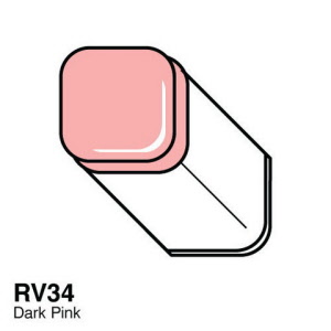 Copic marker RV34 dark pink