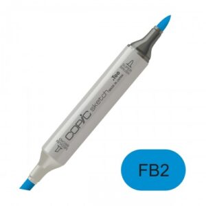 Copic sketch FB2 fluorescent dull blue