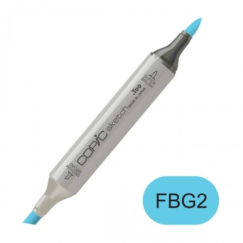 Copic sketch FBG2 fluorescent dull blue green