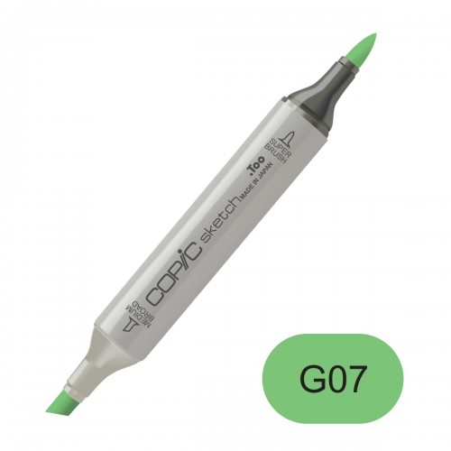 Copic sketch G07 nile green