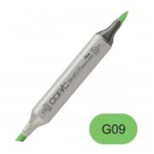 Copic sketch G09 veronese green