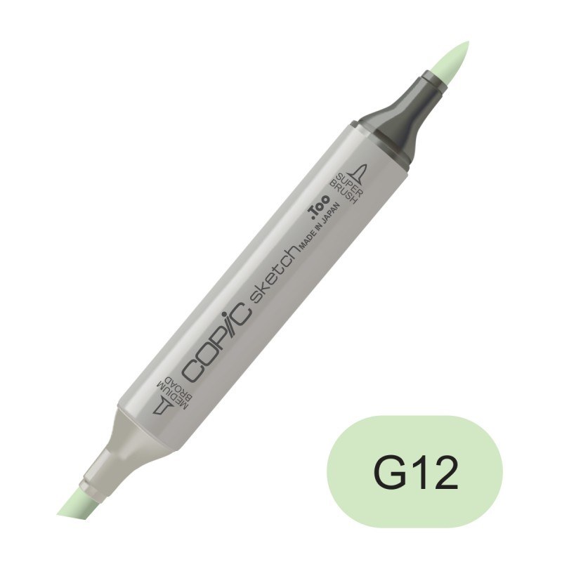 Copic sketch G12 sea green