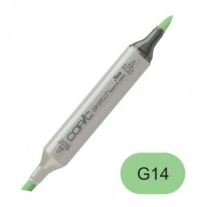 Copic sketch G14 apple green