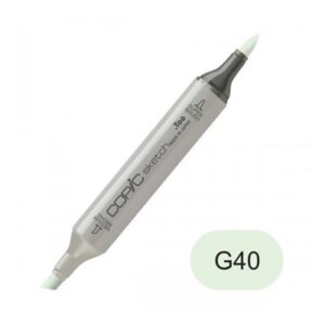 Copic sketch G40 dim green