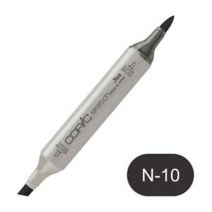 Copic sketch N10 neutral gray no. 10
