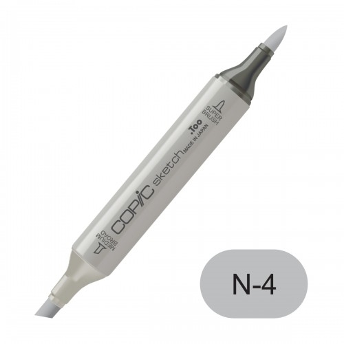 Copic sketch N4 neutral gray no. 4