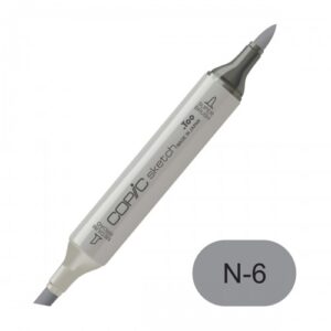 Copic sketch N6 neutral gray no. 6