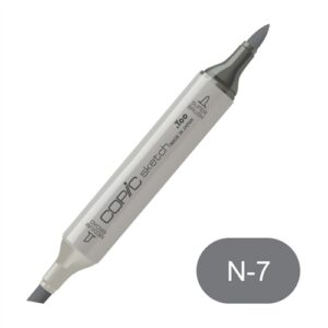Copic sketch N7 neutral gray no. 7