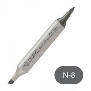 Copic sketch N8 neutral gray no. 8