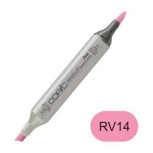 Copic sketch RV14 begonia pink