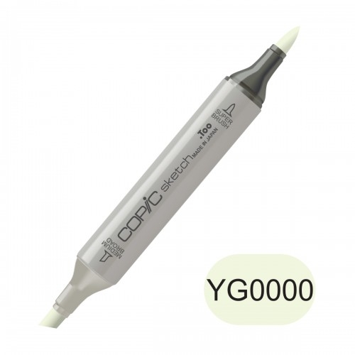 Copic sketch YG0000 lily white