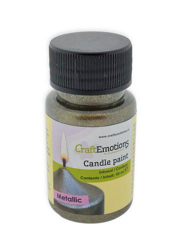 CraftEmotions candle paint 50ml - 2138 antraciet