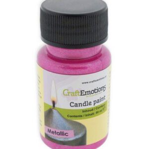 CraftEmotions candle paint 50ml - 2155 licht fucsia