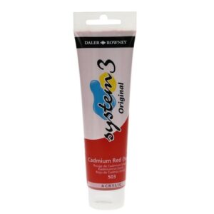DalerRowney system3 150ml 503 cadmium red