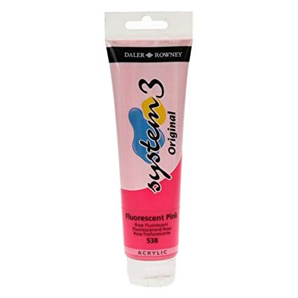 DalerRowney system3 150ml 538 fluorescent pink