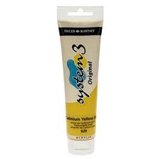 DalerRowney system3 150ml 620 cadmium yellow (hue)