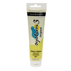 DalerRowney system3 150ml 651 lemon yellow