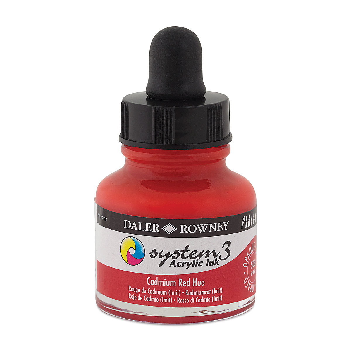 DalerRowney System3 acrylic ink 503 Cadnium Red Hue, 29,5ml