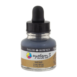 DalerRowney System3 acrylic ink 701 Gold (Imit), 29,5ml