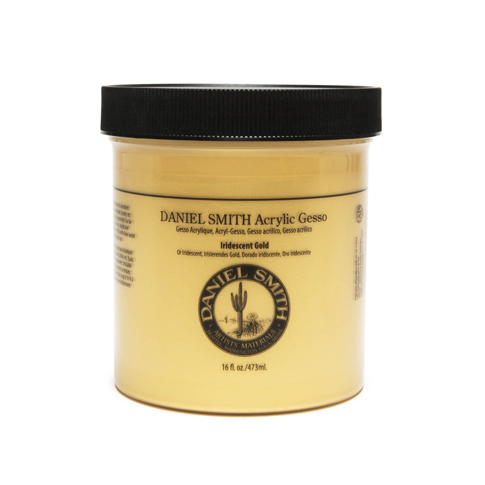 Daniel Smith acrylic gesso - iridiscent gold