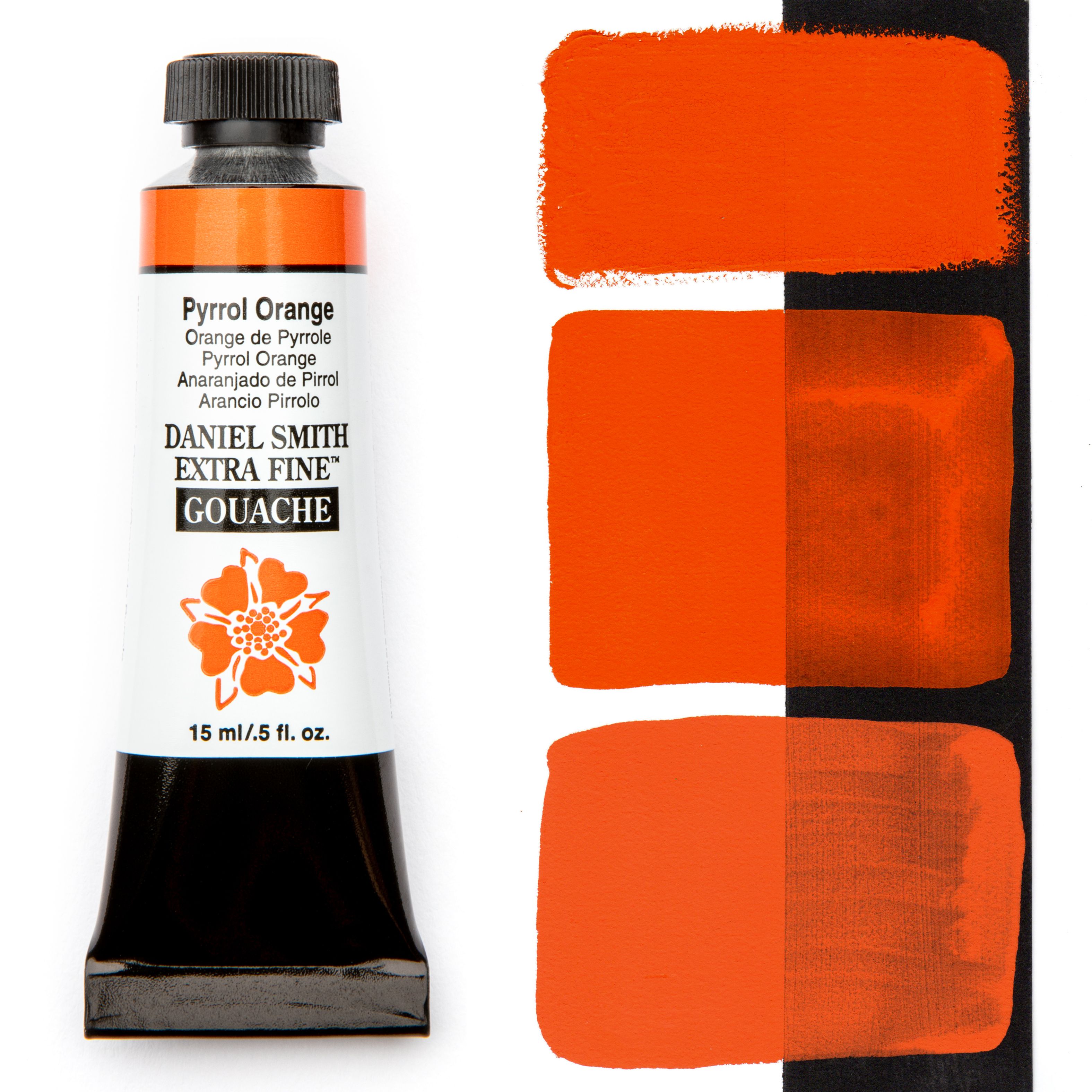 Daniel Smith extra fine gouache - s3 pyrrol orange