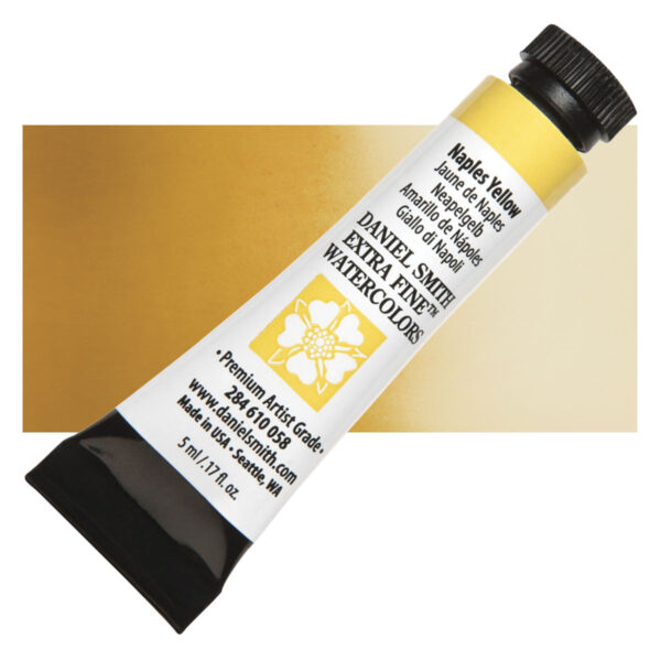 Daniel Smith extra fine watercolors - s1 058 Naples yellow