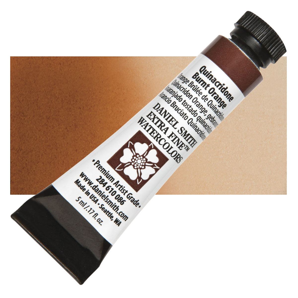 Daniel Smith extra fine watercolors - s2 086 Quinacridone burnt orange
