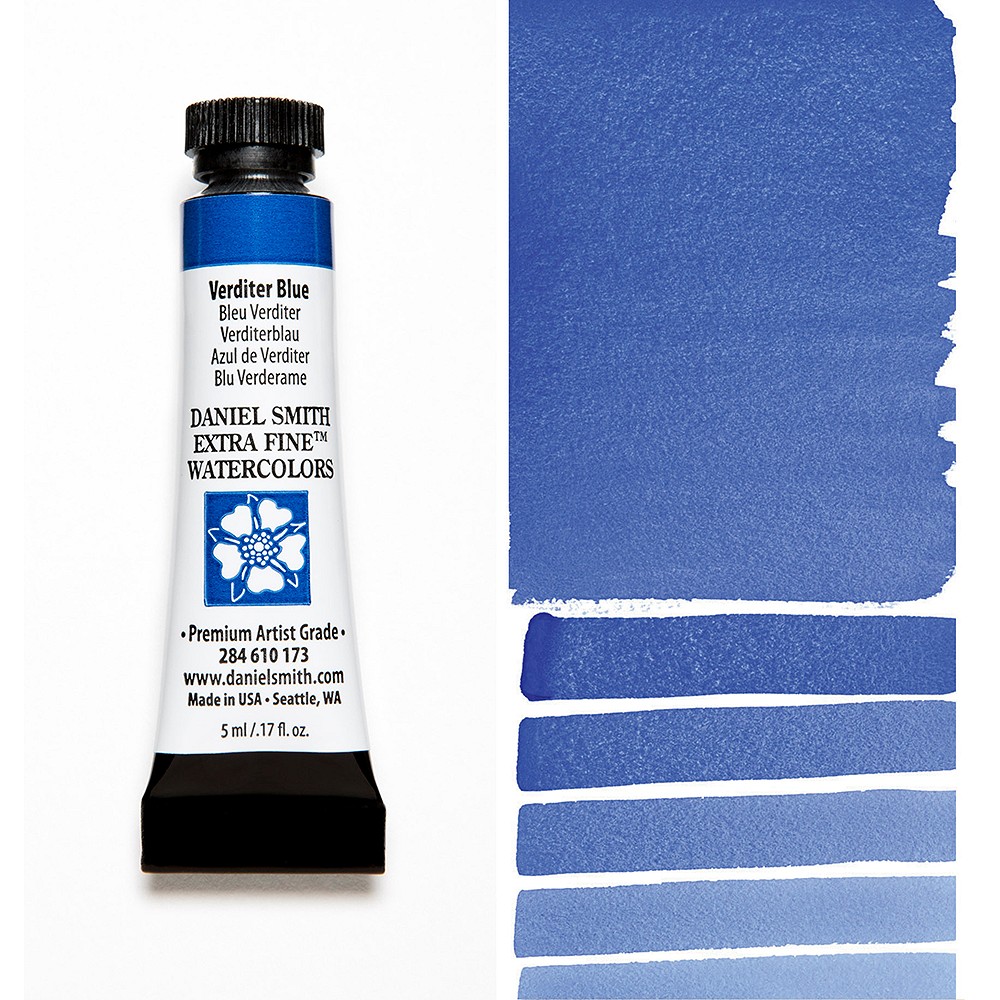 Daniel Smith extra fine watercolors - s2 173 verditer blue