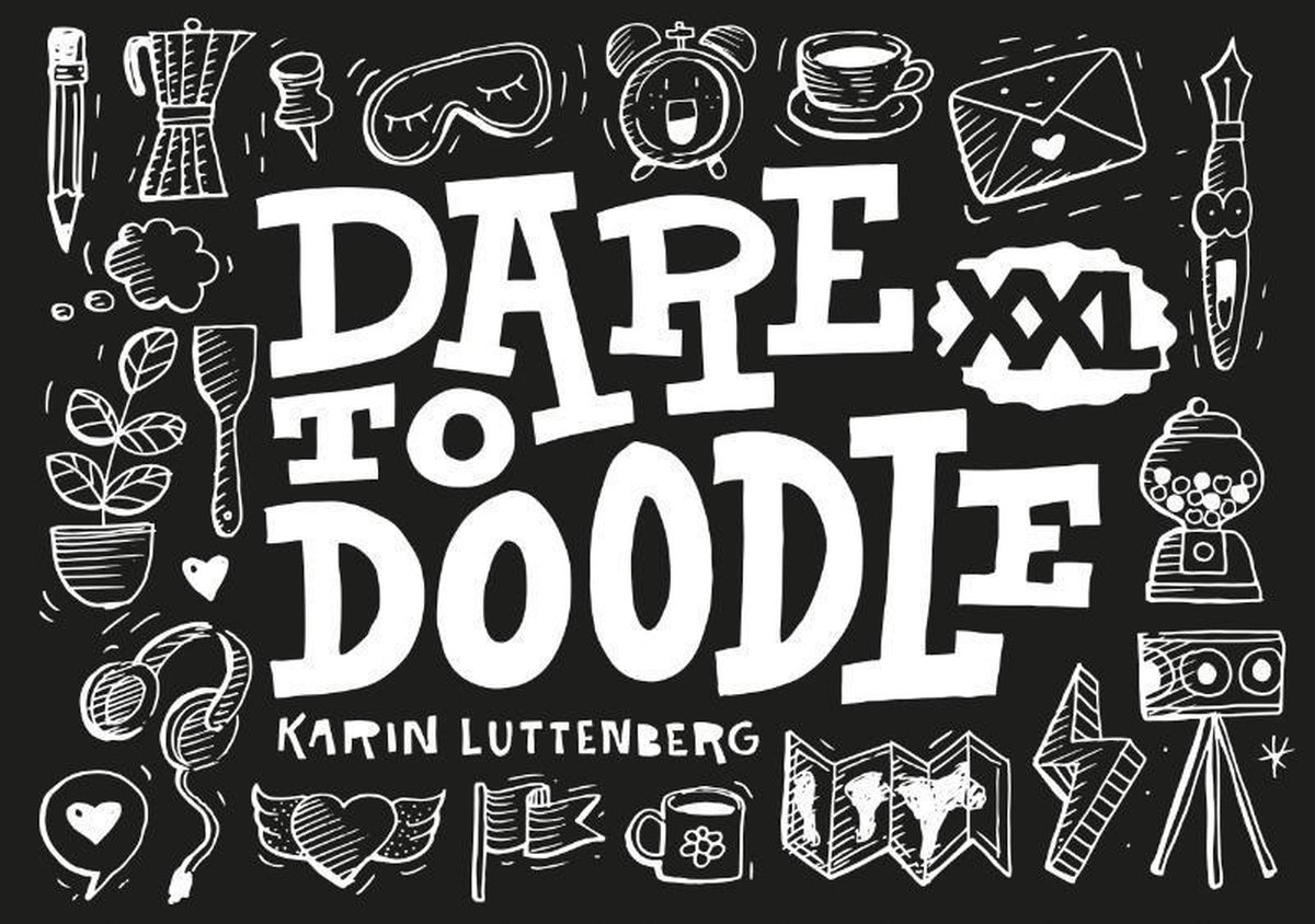 Dare to doodle xxl, Karin Luttenberg