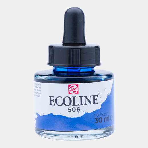 Ecoline 30ml - 506 ultramarijn donker