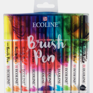 Ecoline brushpen - set 10 primair