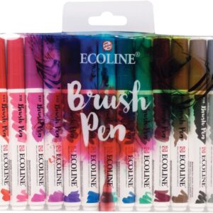 Ecoline brushpen - set 15