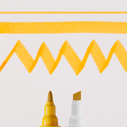 Ecoline duotip - 202 donkergeel