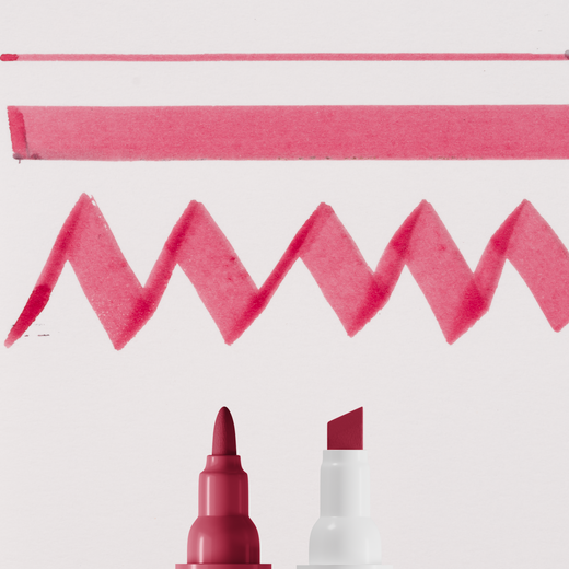 Ecoline duotip - 422 roodbruin