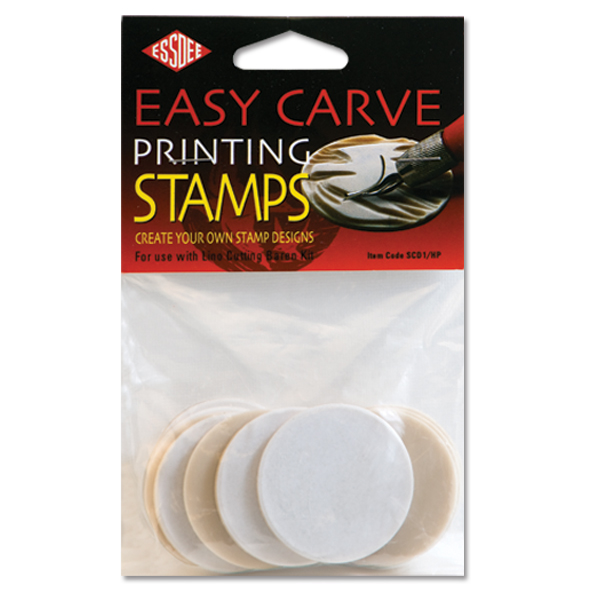 Essdee lino softcut printing stamps 10 stuks