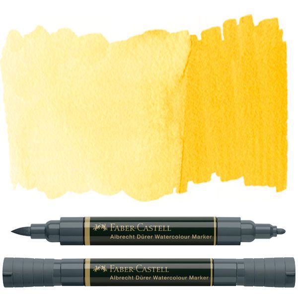 Faber-Castell Albrecht DÃ¼rer brushpen - 109 dark chrome yellow