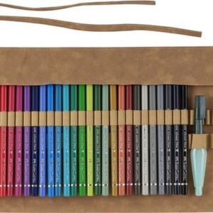 Faber-Castell Albrecht DÂrer - set 30 met leren roletui en waterbrush