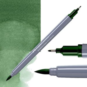 Faber-Castell Goldfaber aqua dual markers - 267 pine green