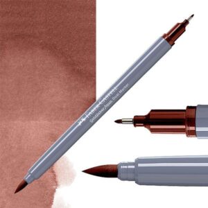 Faber-Castell Goldfaber aqua dual markers - 283 burnt sienna