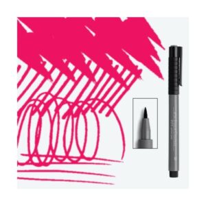 Faber-Castell Pitt artist pen brush - 127 pink carmine